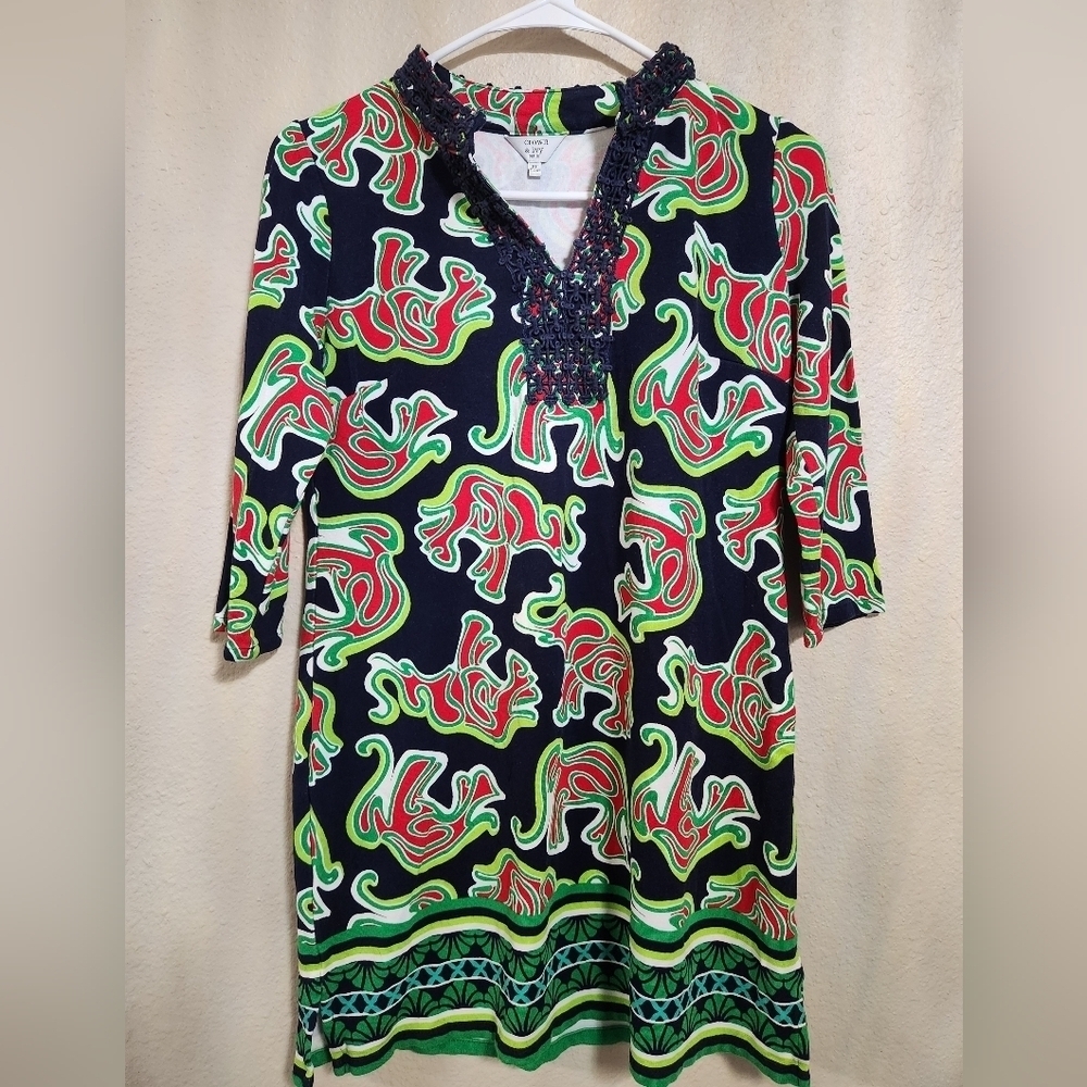 Crown & Ivy Elephant Mini Dress